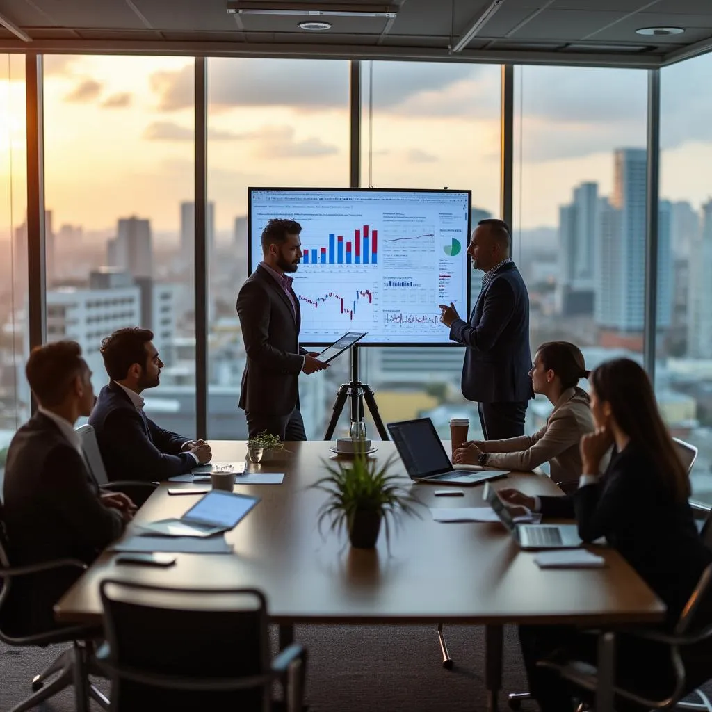 Equipo de Inversiones CO en reunión estratégica