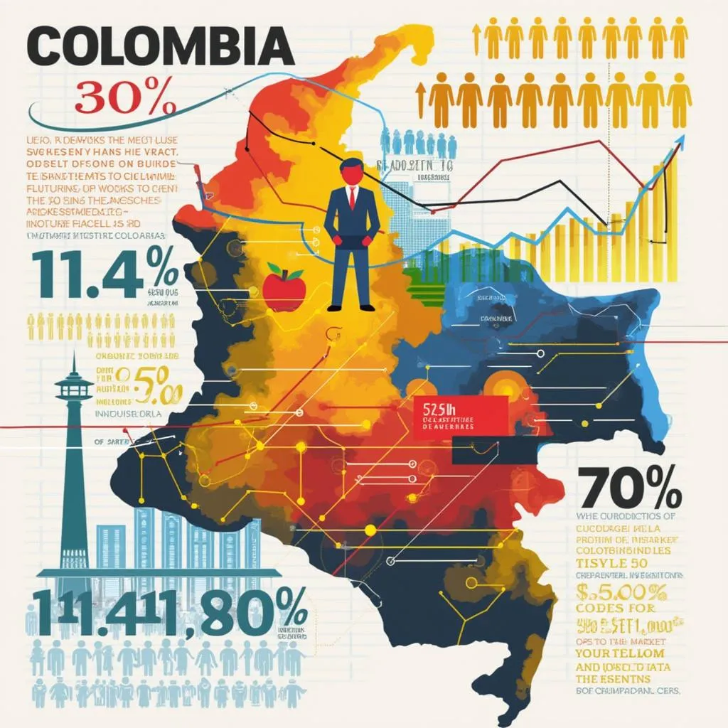 Infografía de crecimiento de inversiones
